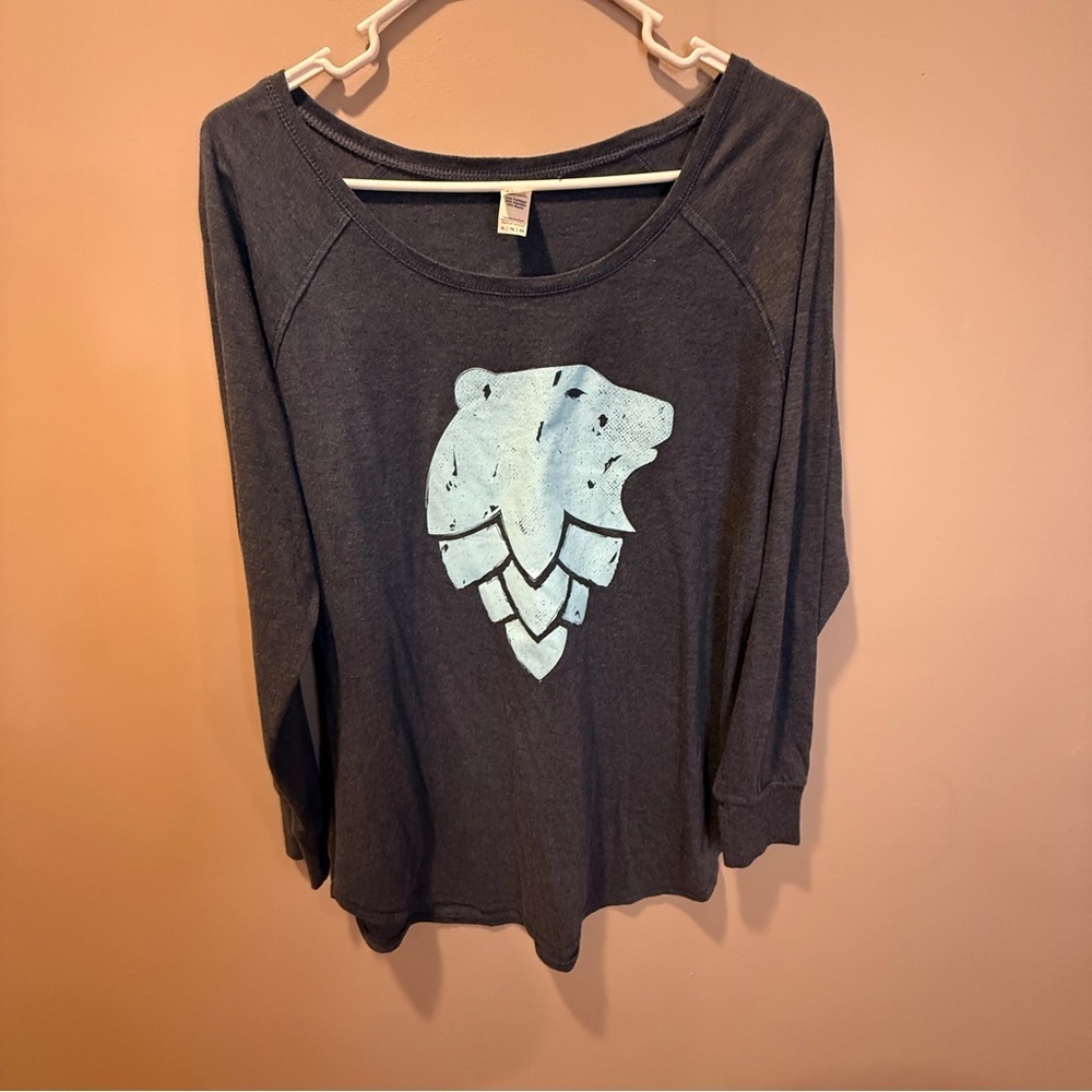 Women's URSA MINOR Long Sleeve (Charcoal Gray) XL